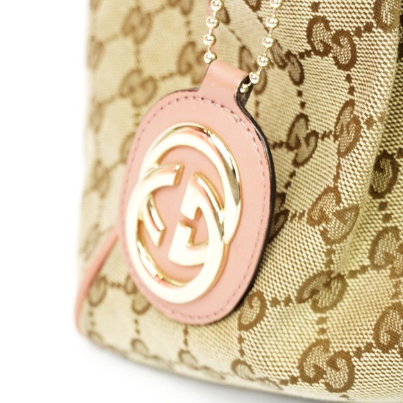 Gucci Medium Canvas Sukey Tote Pink - Picture 6 of 8